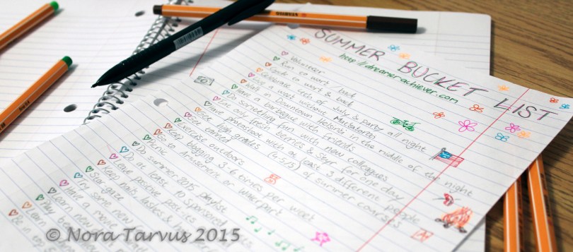 SummerBucketListcCloseUp2015DreamerAchiever