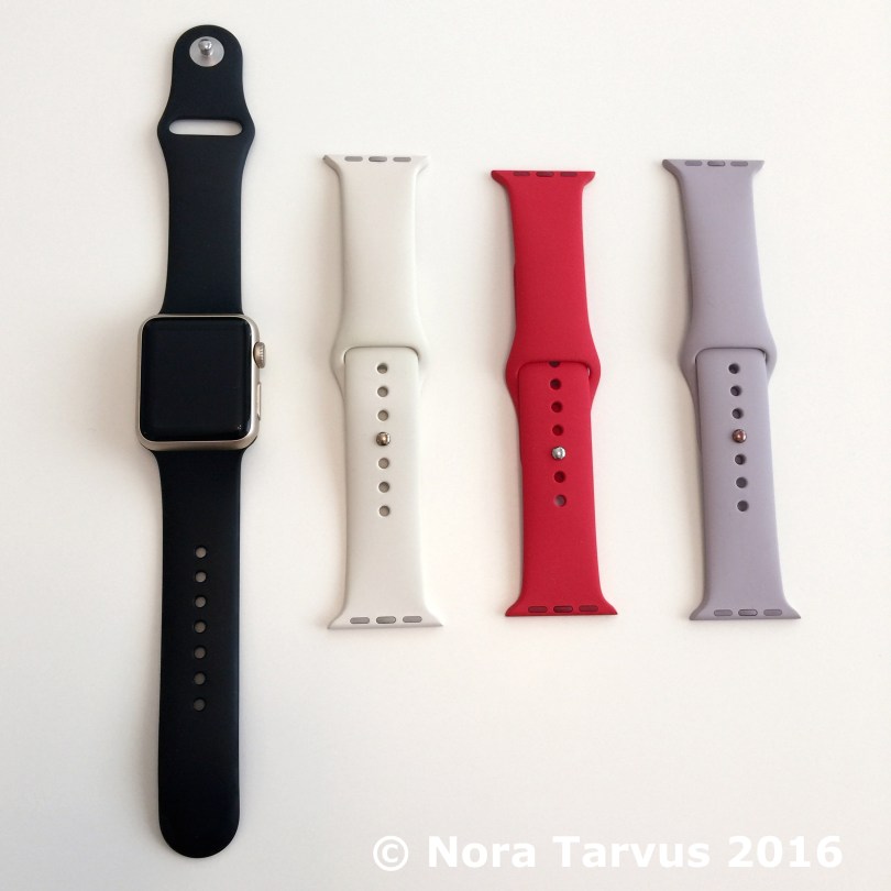 AppleWatchSportGoldBands330