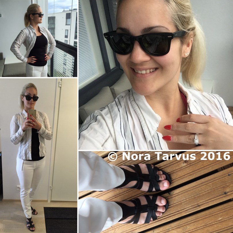 CasualBlack&amp;WhiteOutfitOOTD