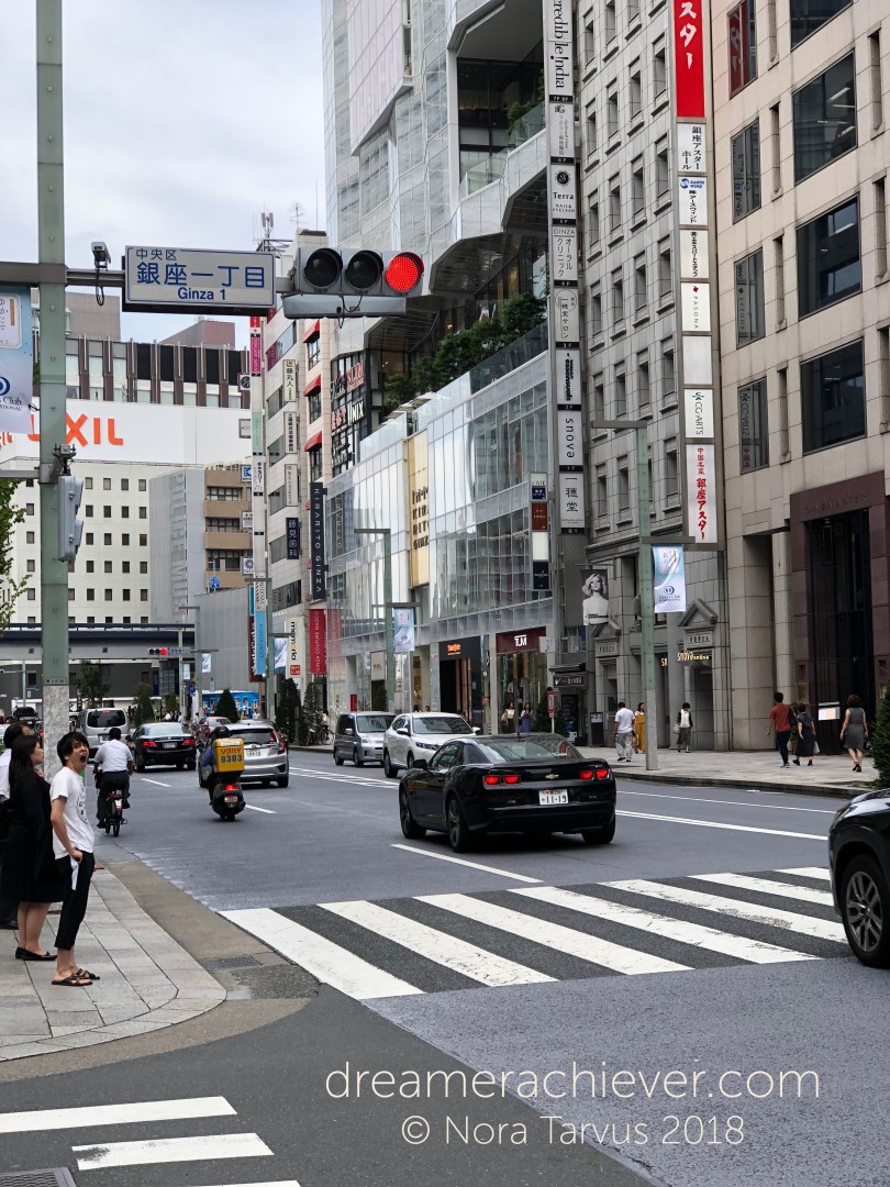 Ginza Area Tokyo Japan