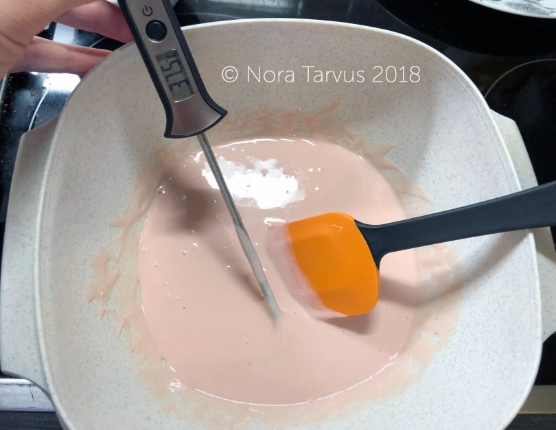 RaspberryMirrorCakeGlazeGlazeCooling